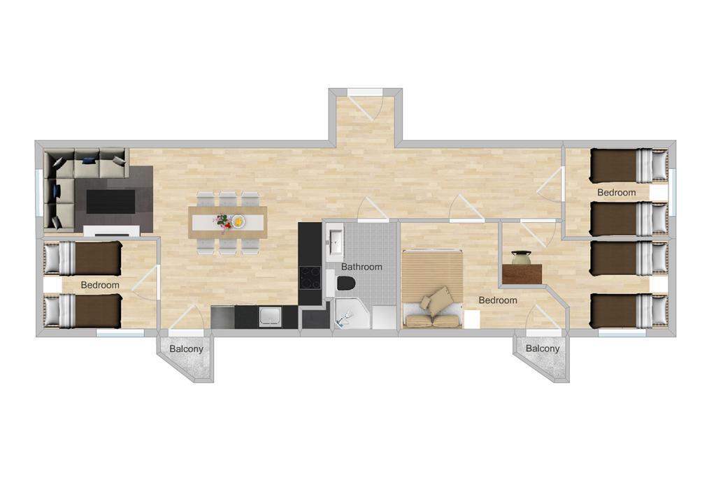 Sonderland Apt - Smalgangen 19 Осло Экстерьер фото